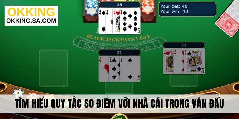 Tìm hiểu quy tắc so điểm với nhà cái trong ván đấu